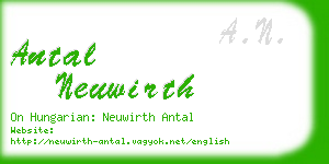 antal neuwirth business card